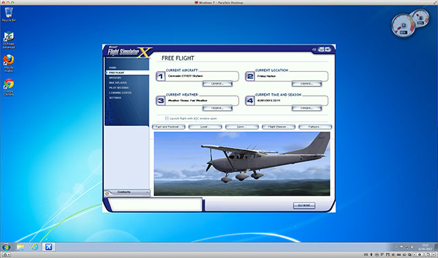 flight simulator software for mac